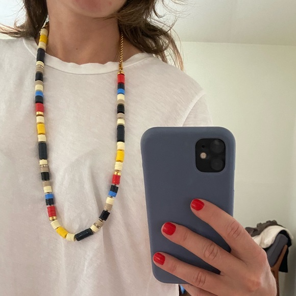 kate spade Jewelry - Kate Spade multicolor flatbead necklace